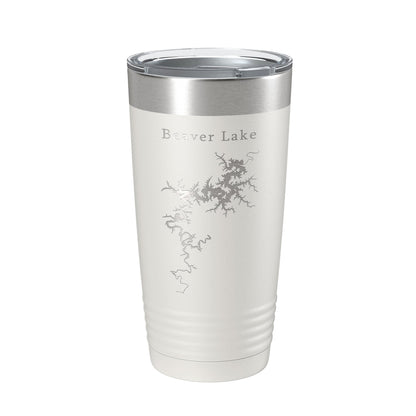 Beaver Lake Arkansas Laser Engraved Tumbler 20 oz