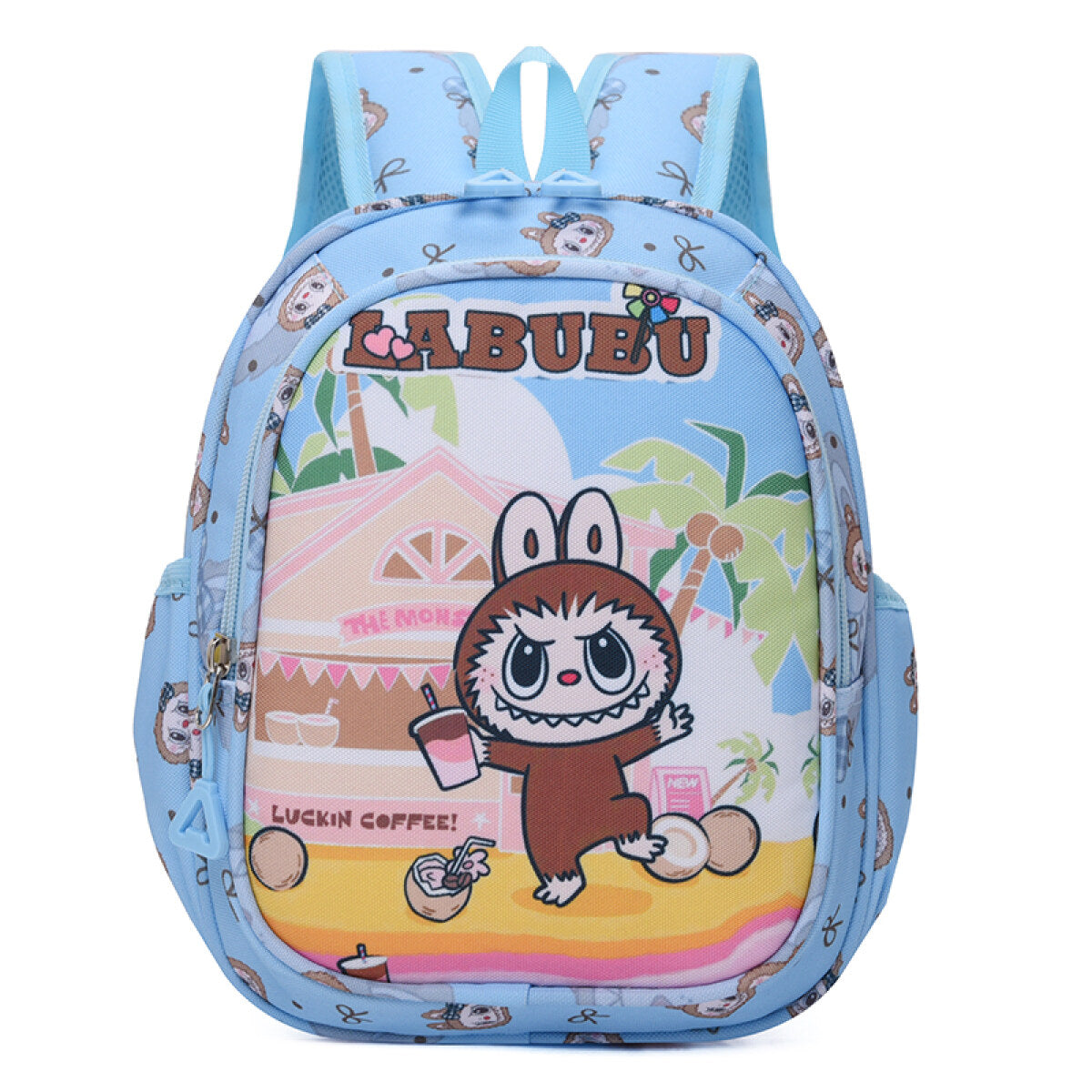 Labubu Kids Backpack Fun Vacation Time
