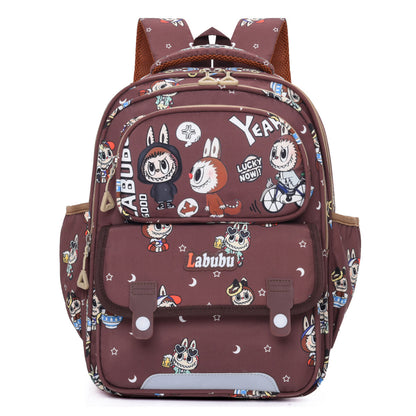 Labubu Kids Backpack Fun with Friends