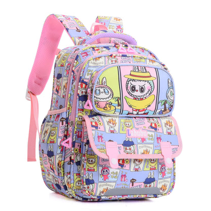 Labubu Kids Backpack Fun with Friends