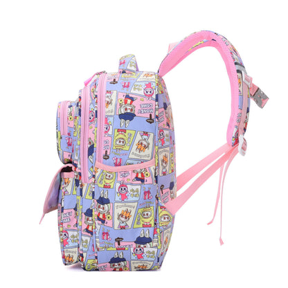 Labubu Kids Backpack Fun with Friends