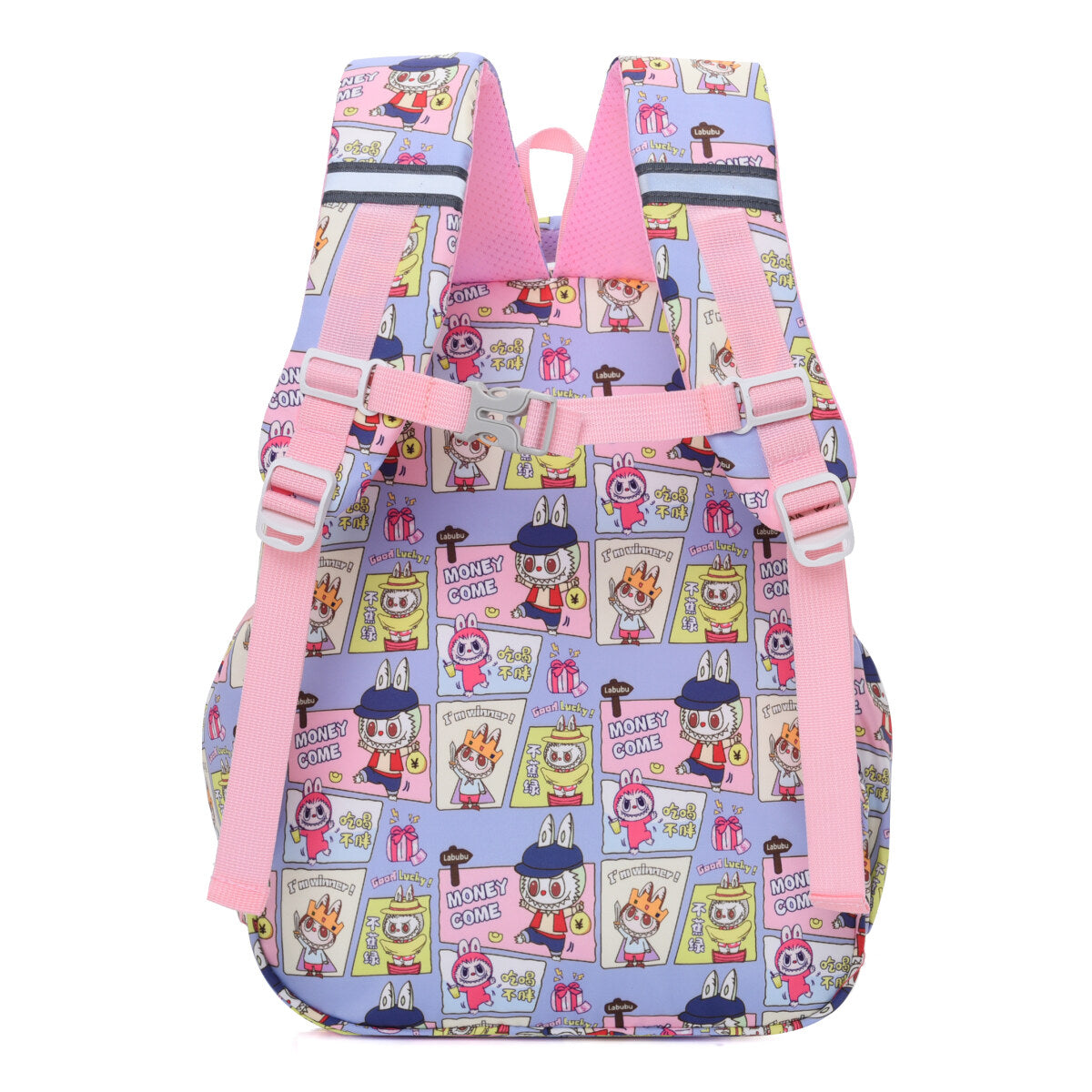 Labubu Kids Backpack Fun with Friends