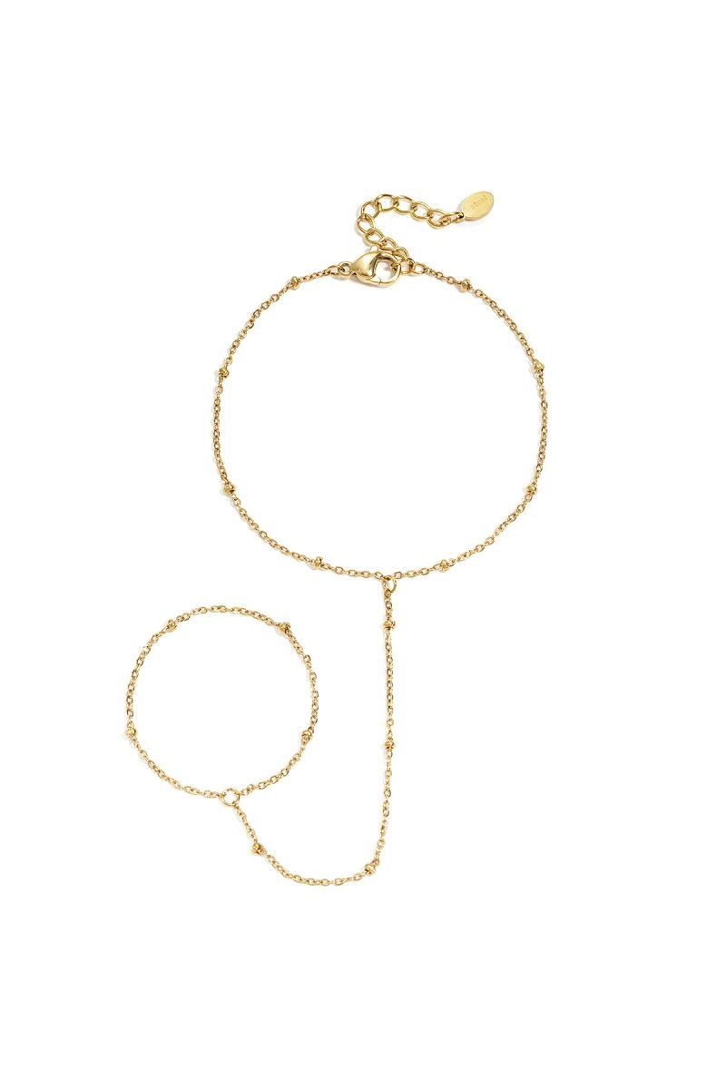 Hand chain with bead details - Velaris Femme