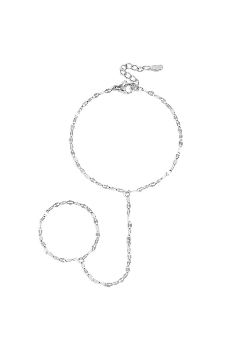 Hand chain with chunky chain - Velaris Femme