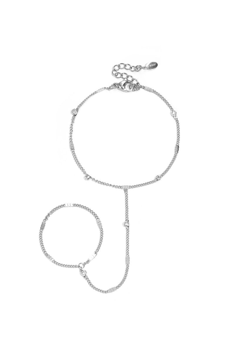 Hand chain with stones - Velaris Femme