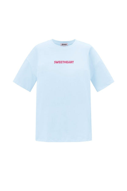 Knitted Women's T-shirt Casual Letters - Velaris Femme