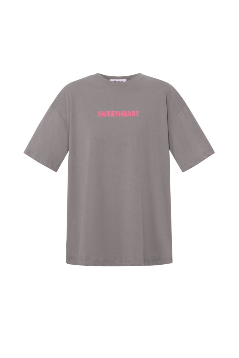 Knitted Women's T-shirt Casual Letters - Velaris Femme