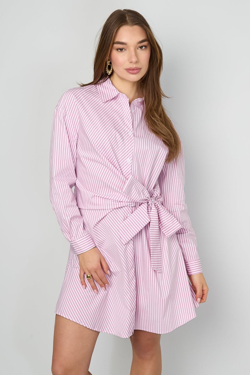 Knotted Blouse Dress - Velaris Femme