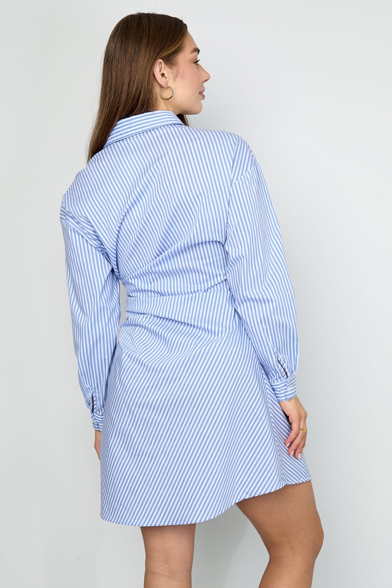 Knotted Blouse Dress - Velaris Femme