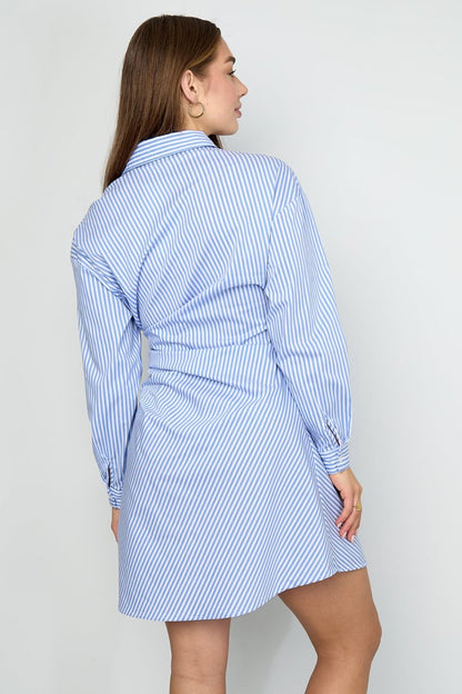 Knotted Blouse Dress - Velaris Femme