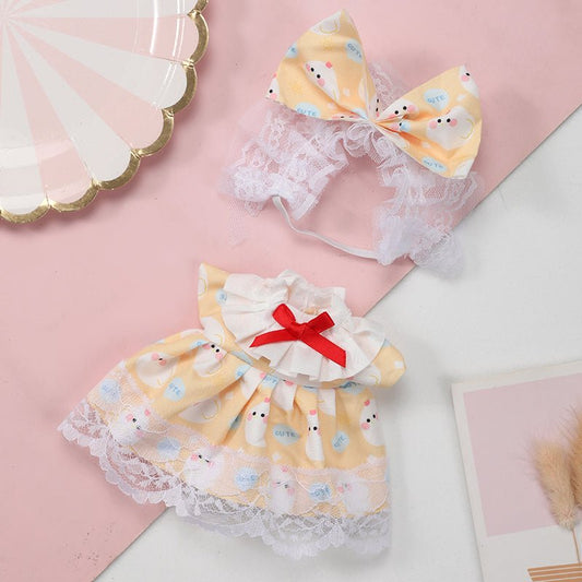 Labubu Sunny Yellow Outfit Set