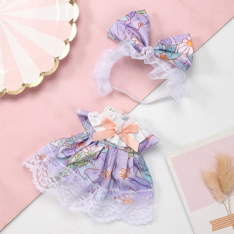 Labubu Violet Fairy Outfit Set