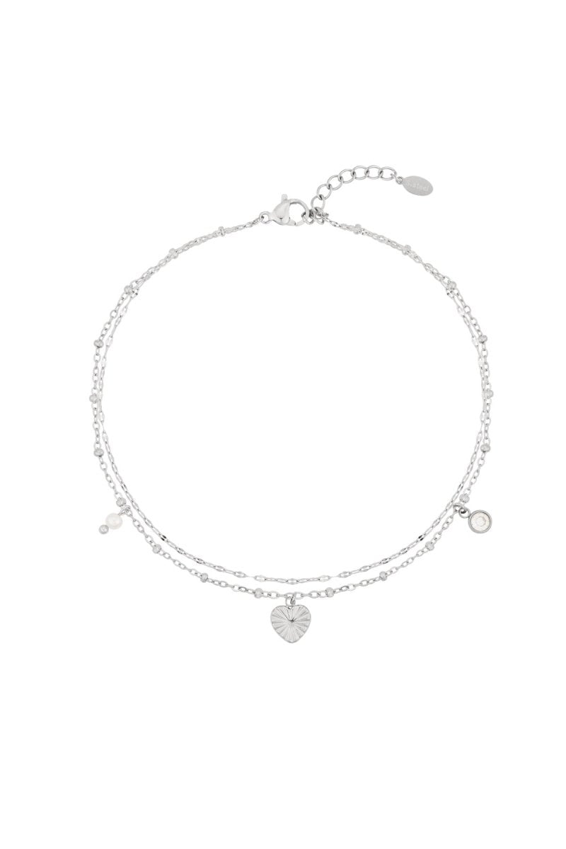 love love love ankle bracelet - Velaris Femme