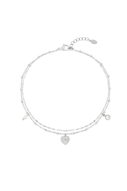 love love love ankle bracelet - Velaris Femme