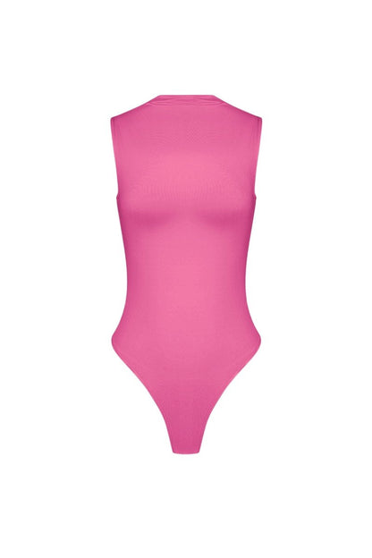Minimalist High Neck Bodysuit - Velaris Femme