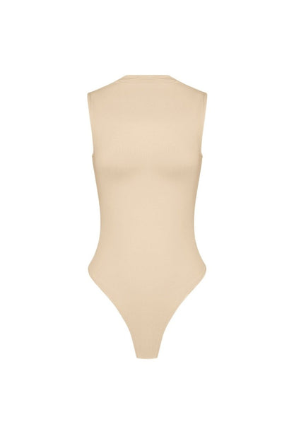 Minimalist High Neck Bodysuit - Velaris Femme