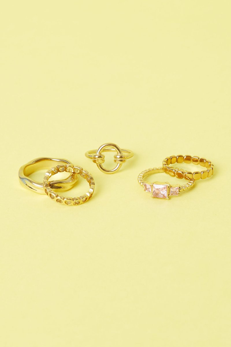 Minimalist ring with circle - Velaris Femme