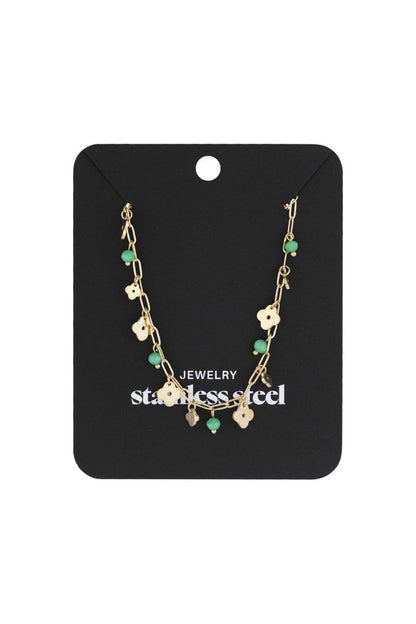 necklace clover basic - Velaris Femme