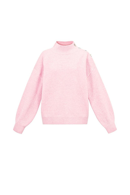 Ribbed Turtleneck Sweater - Velaris Femme