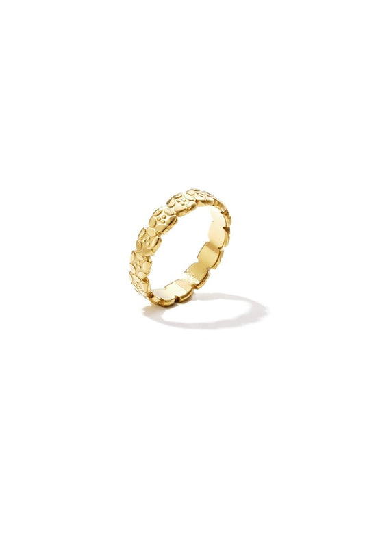 Ring with floral print - Velaris Femme