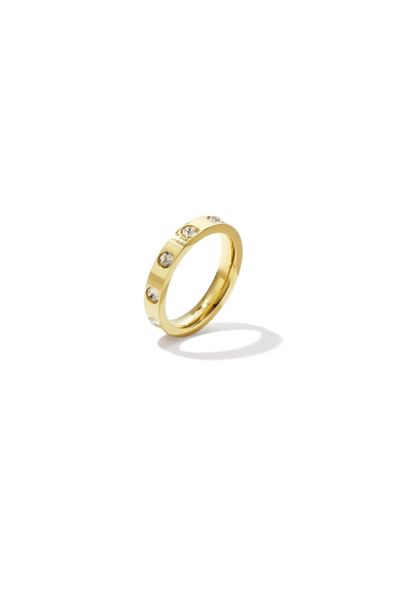 Ring with minimalist stones - Velaris Femme