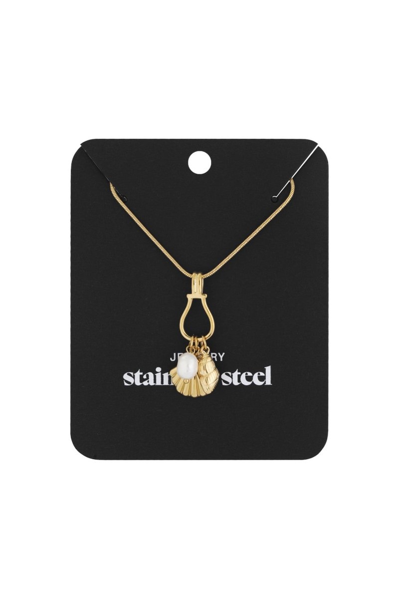 shell secrets necklace - Velaris Femme