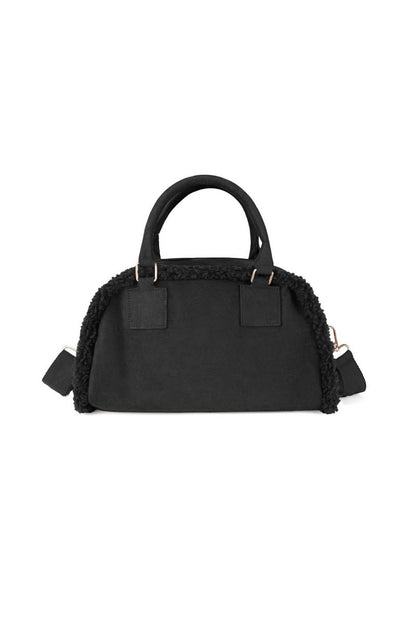 Shoulder bag with teddy details - Velaris Femme