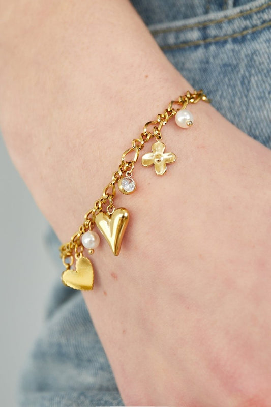 sparkling love bracelet - Velaris Femme