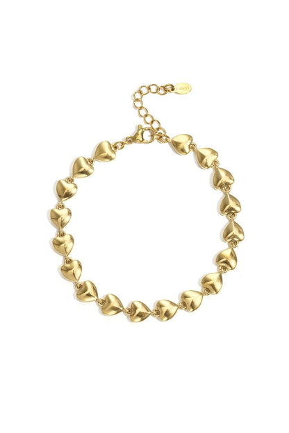 Stainless Steel Chain Bracelets Heart Simple Daily Simple Series Women's jewelry - Velaris Femme