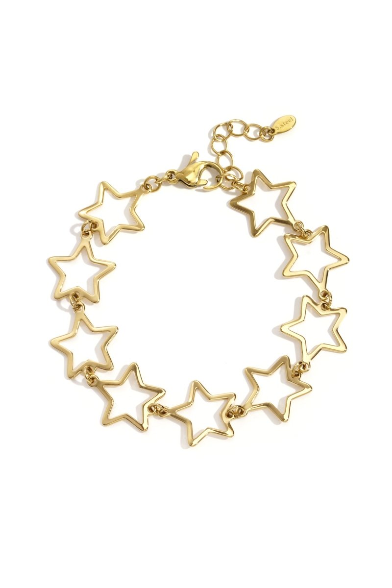 Stainless Steel Chain Bracelets Star Casual Daily Simple Series Women's jewelry - Velaris Femme