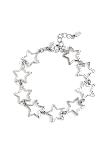 Stainless Steel Chain Bracelets Star Casual Daily Simple Series Women's jewelry - Velaris Femme