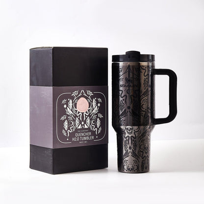 Stanley Halloween Deadly Damask Quencher Tumbler 40 oz