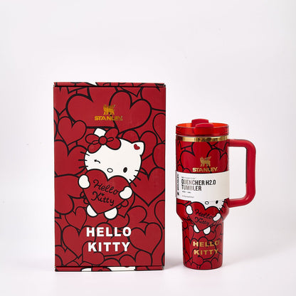 Stanley x Hello Kitty Sweet Hearts Glitter Tumbler Limited Edition