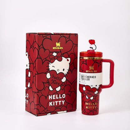 Stanley x Hello Kitty Sweet Hearts Glitter Tumbler Limited Edition