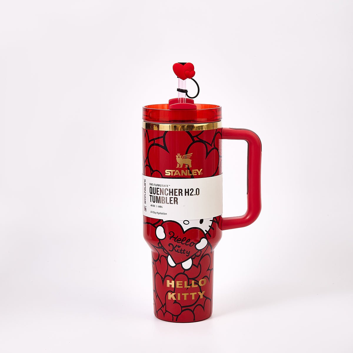 Stanley x Hello Kitty Sweet Hearts Glitter Tumbler Limited Edition