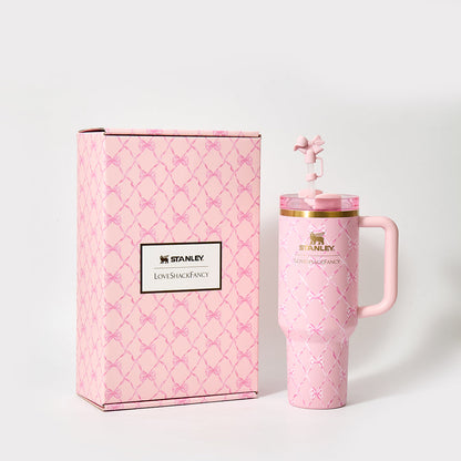 Stanley x LoveShackFancy Diamond Bow Quencher Tumbler 40 oz