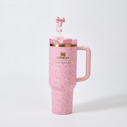 Stanley x LoveShackFancy Diamond Bow Quencher Tumbler 40 oz
