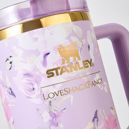 Stanley x LoveShackFancy Floral Lavender Quencher Tumbler 40 oz