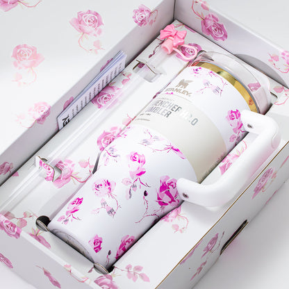 Stanley x LoveShackFancy Ribbon Rosa Quencher Tumbler 40 oz