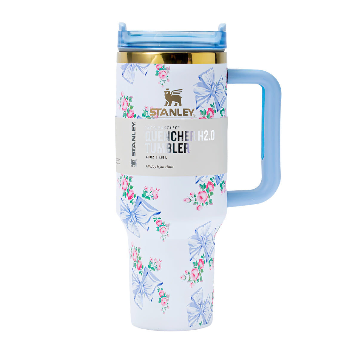 Stanley x LoveShackFancy Rosa Beaux Quencher Tumbler 40 oz