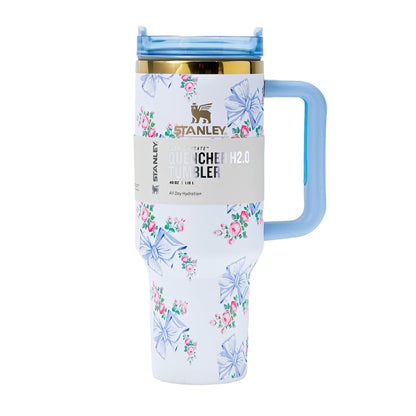 Stanley x LoveShackFancy Rosa Beaux Quencher Tumbler 40 oz