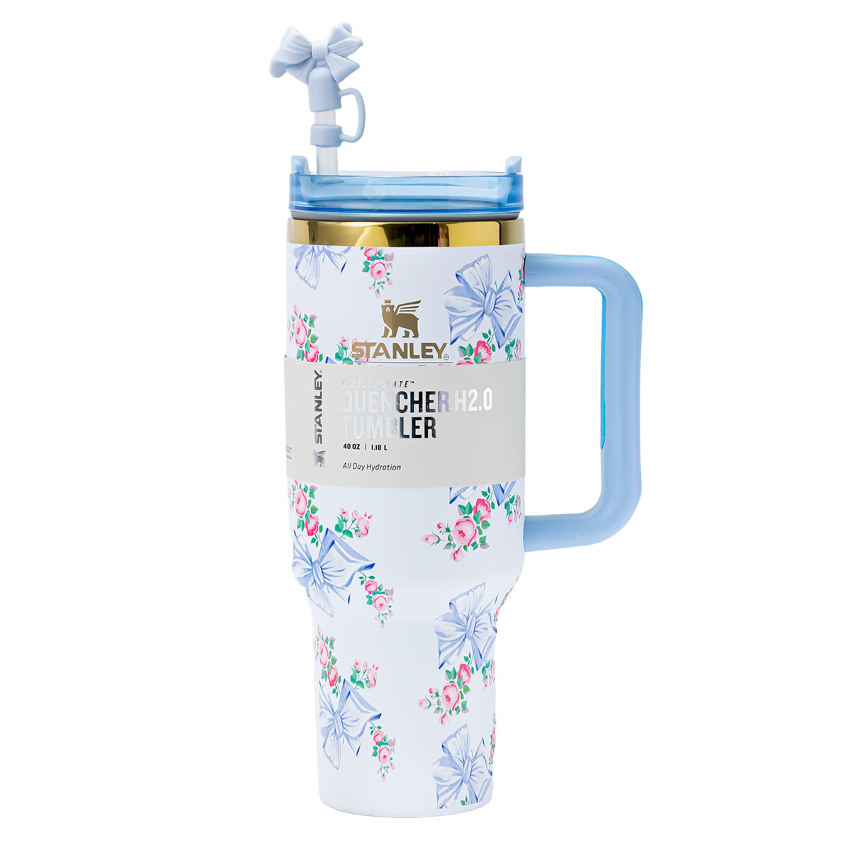 Stanley x LoveShackFancy Rosa Beaux Quencher Tumbler 40 oz