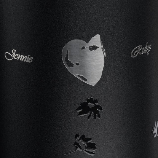 Stanley x JENNIE Midnight Bloom All Day Slim Luxe Bottle 12 oz