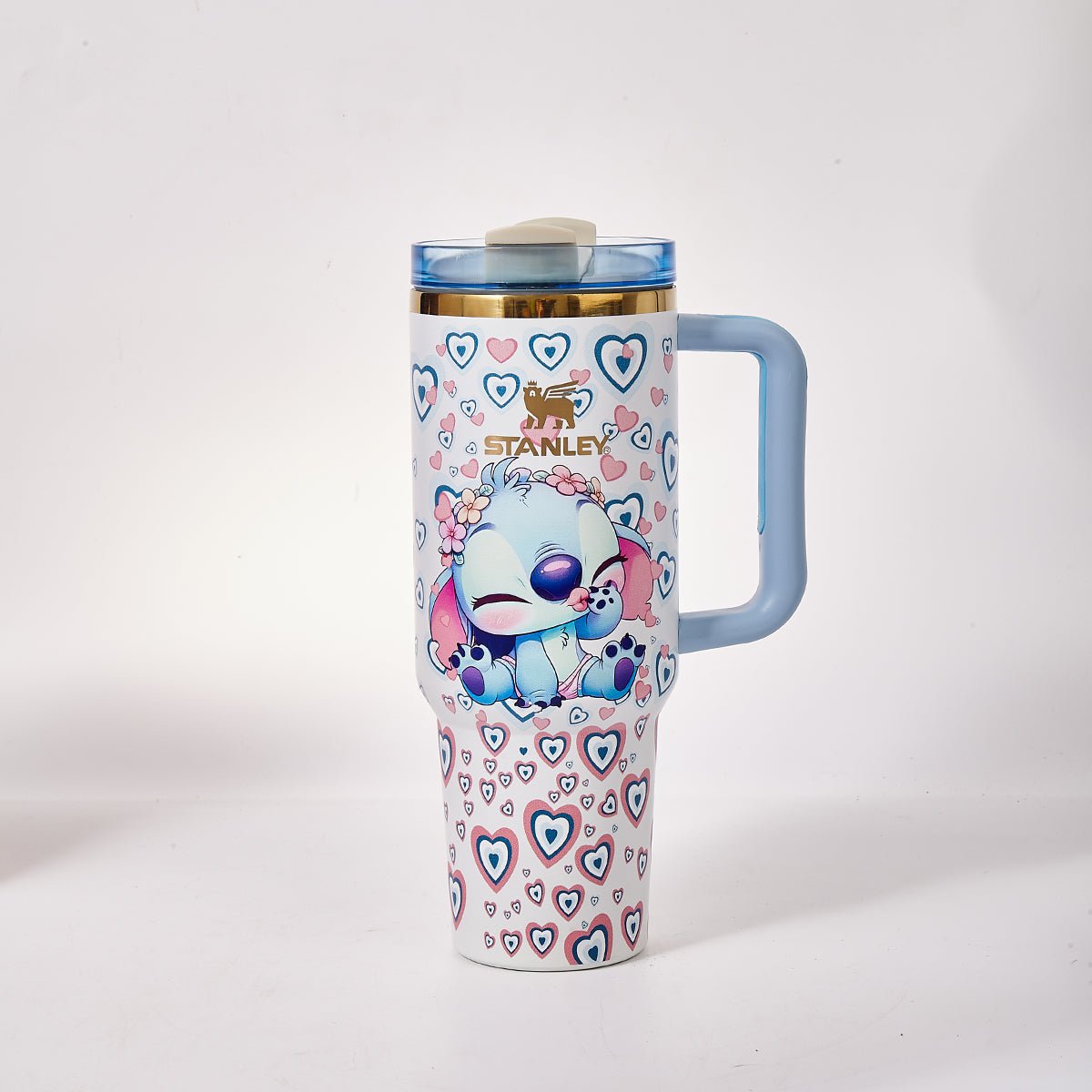 Stanley x Stitch Cute Hearts Tumbler Limited Edition