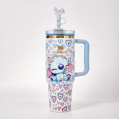 Stanley x Stitch Cute Hearts Tumbler Limited Edition