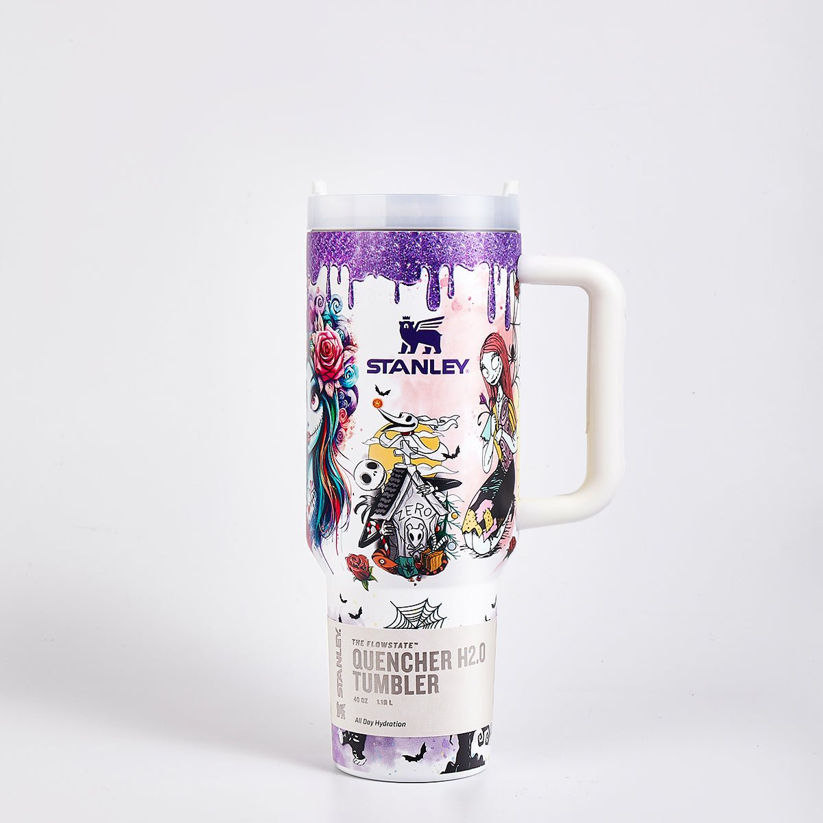 Stanley x Stitch Luminous Glow Quencher Tumbler 40 oz – Purple