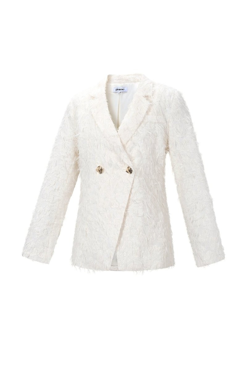 Textured Blazer - Velaris Femme