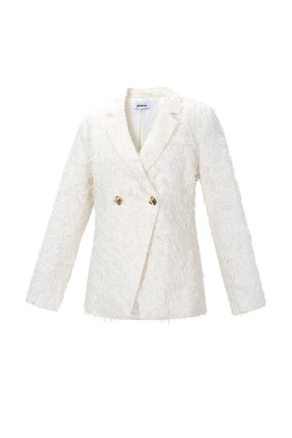 Textured Blazer - Velaris Femme