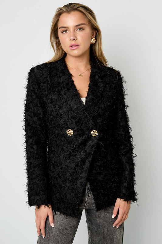 Textured Blazer - Velaris Femme