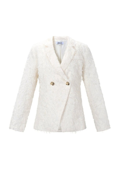Textured Blazer - Velaris Femme